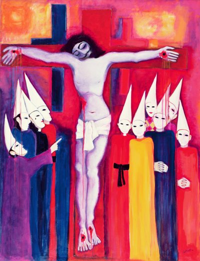 Christ and the Politicians by Laila Shawa